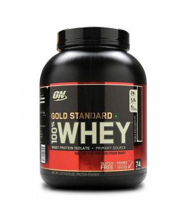 ON 100% WHEY GOLD STANDARD...